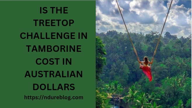 Is the Treetop Challenge in Tamborine Cost in Australian Dollars